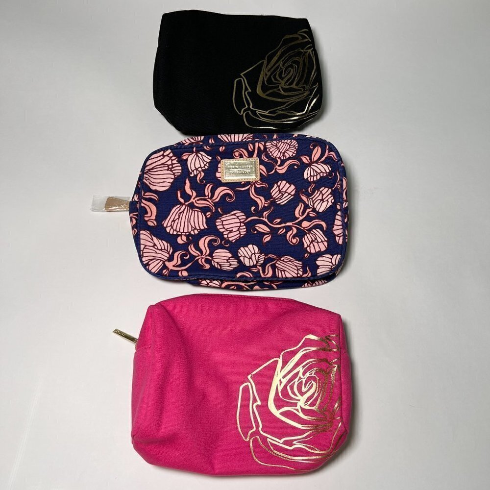 Lot of 3 Make Up Bags